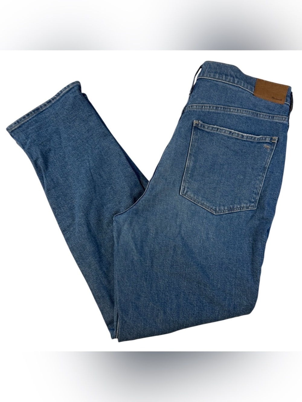 Madewell The Momjean Size 32 High Rise Mom Jeans Medium Wash Denim